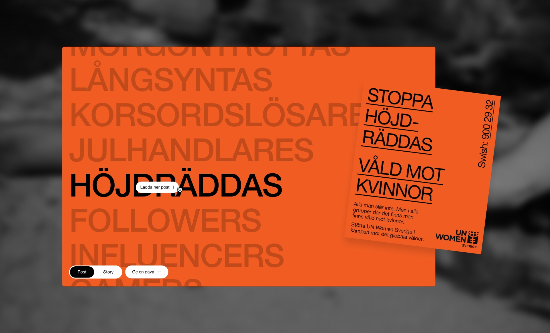 Orange Day 2023 Un Women Sweden