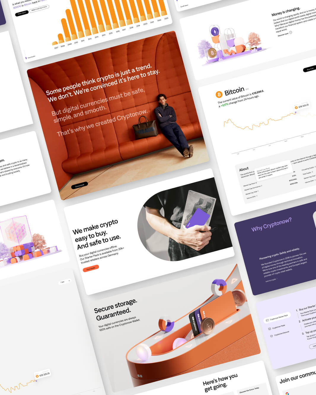 Design system for cryptonow 